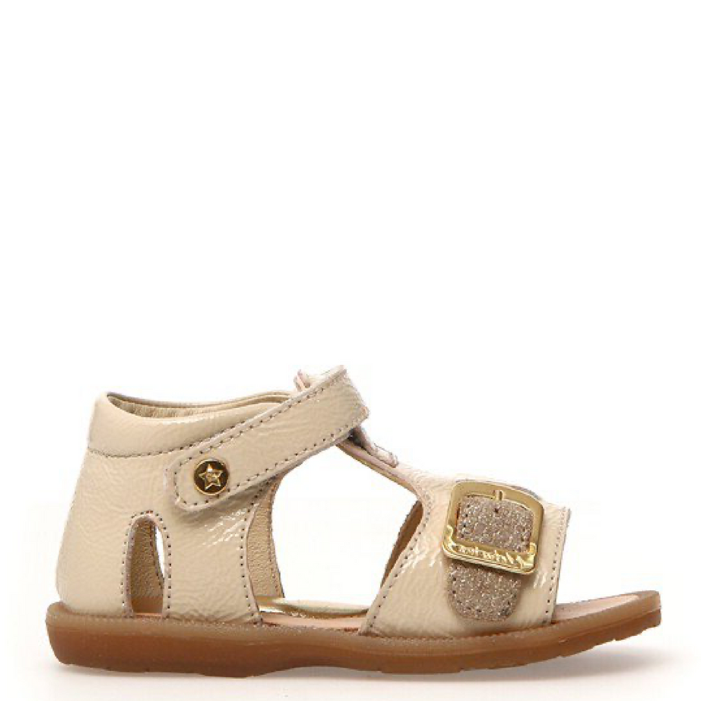 Naturino Quarzo - Sandals Naplak Milk Platinum - Beige - MintMouse (Unicorner Concept Store)