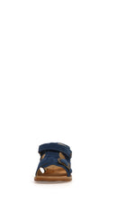 Naturino Quarzo - Sandals Suede buckle and Velcro, Indigo - MintMouse (Unicorner Concept Store)