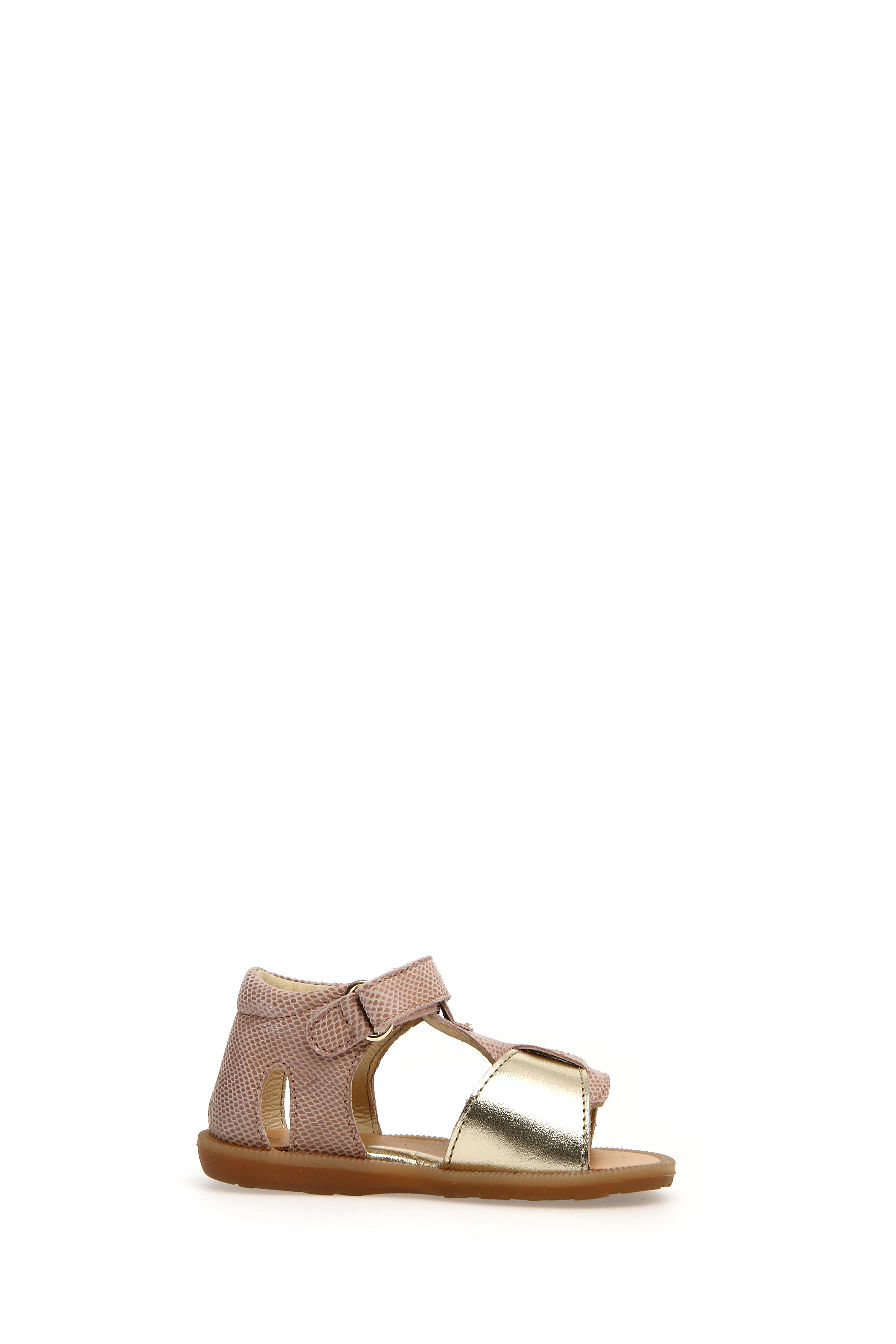 Naturino Quarzo - Sandals Suede Lizard Cipria-Platinum - Rose - MintMouse (Unicorner Concept Store)