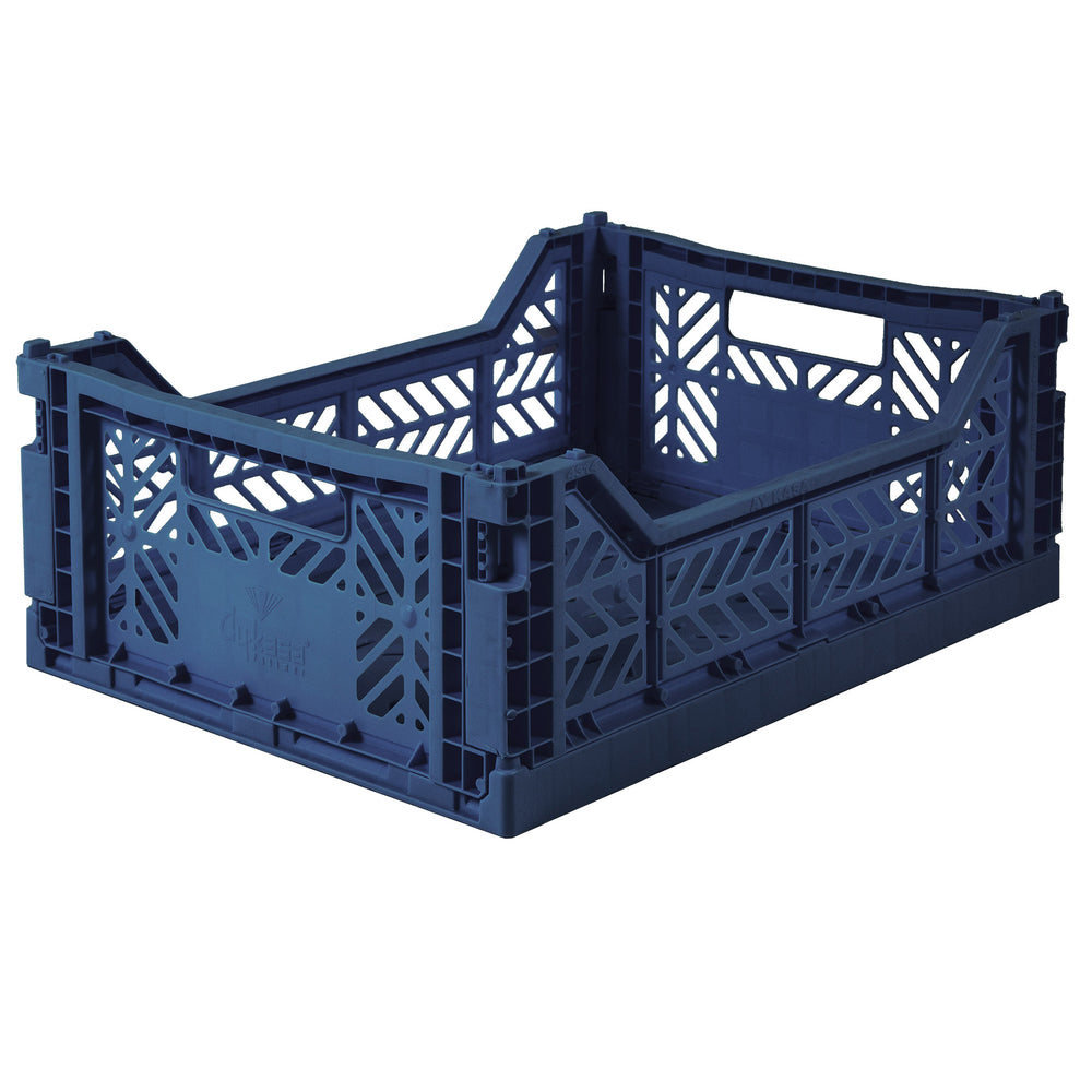 Folding crate Midibox - Navy