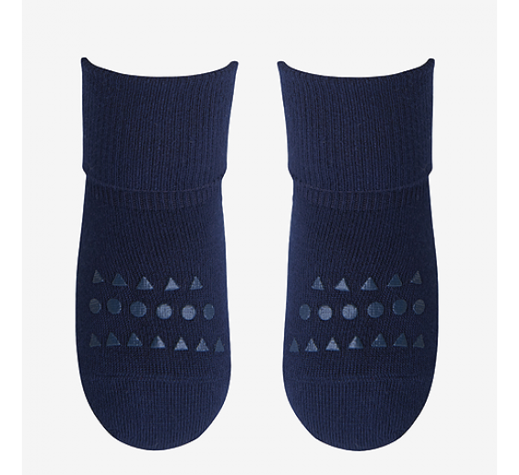 Anti-slip BAMBOO socks - Navy
