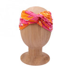 Twist Headband - Flamingo Feather