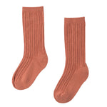 Classic ribbed socks - orange