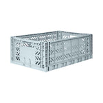 Folding crate Maxibox - Pale Blue