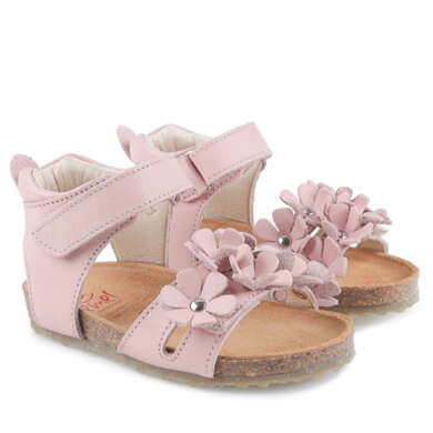 (2640D/2641D) Emel Pink Flowers sandals