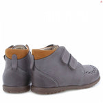 (2439B-9) Emel first velcro shoes Grey