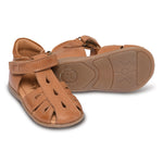 Pom Pom Sandals-Camel 1255