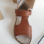 Pom Pom closed sandal - Camel brown - MintMouse (Unicorner Concept Store)