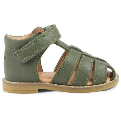 Pom Pom closed sandal - olive green - MintMouse (Unicorner Concept Store)
