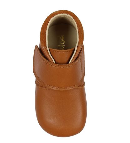 (1010) Pom Pom leather slippers - Camel - MintMouse (Unicorner Concept Store)