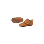 Pom Pom leather slippers - brown - MintMouse (Unicorner Concept Store)