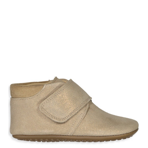 (1010) Pom Pom leather slippers - Gold Glitter - MintMouse (Unicorner Concept Store)