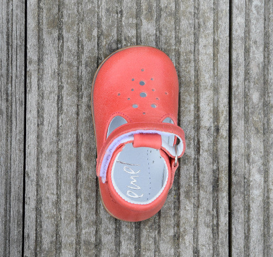(2385-2) Emel Red balerina perforated - MintMouse (Unicorner Concept Store)
