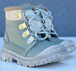 (EY1997-12/K) Emel Mint Lace Up Winter Boots