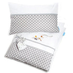 Bed linen set junior grey dots 49.90 - 50%