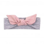 Headband - Grey/pink