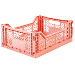 Folding crate Midibox - Salmon pink