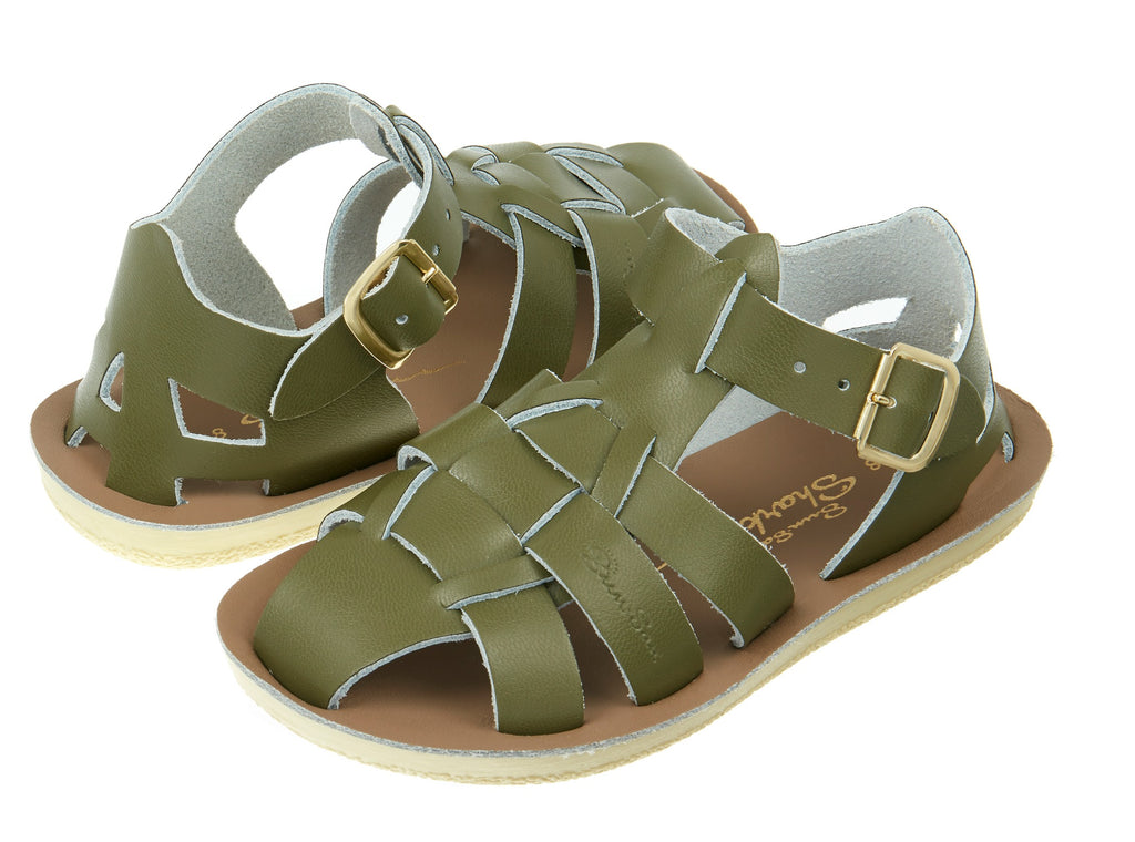 Salt-Water Sandal Shark - OLIVE - MintMouse (Unicorner Concept Store)