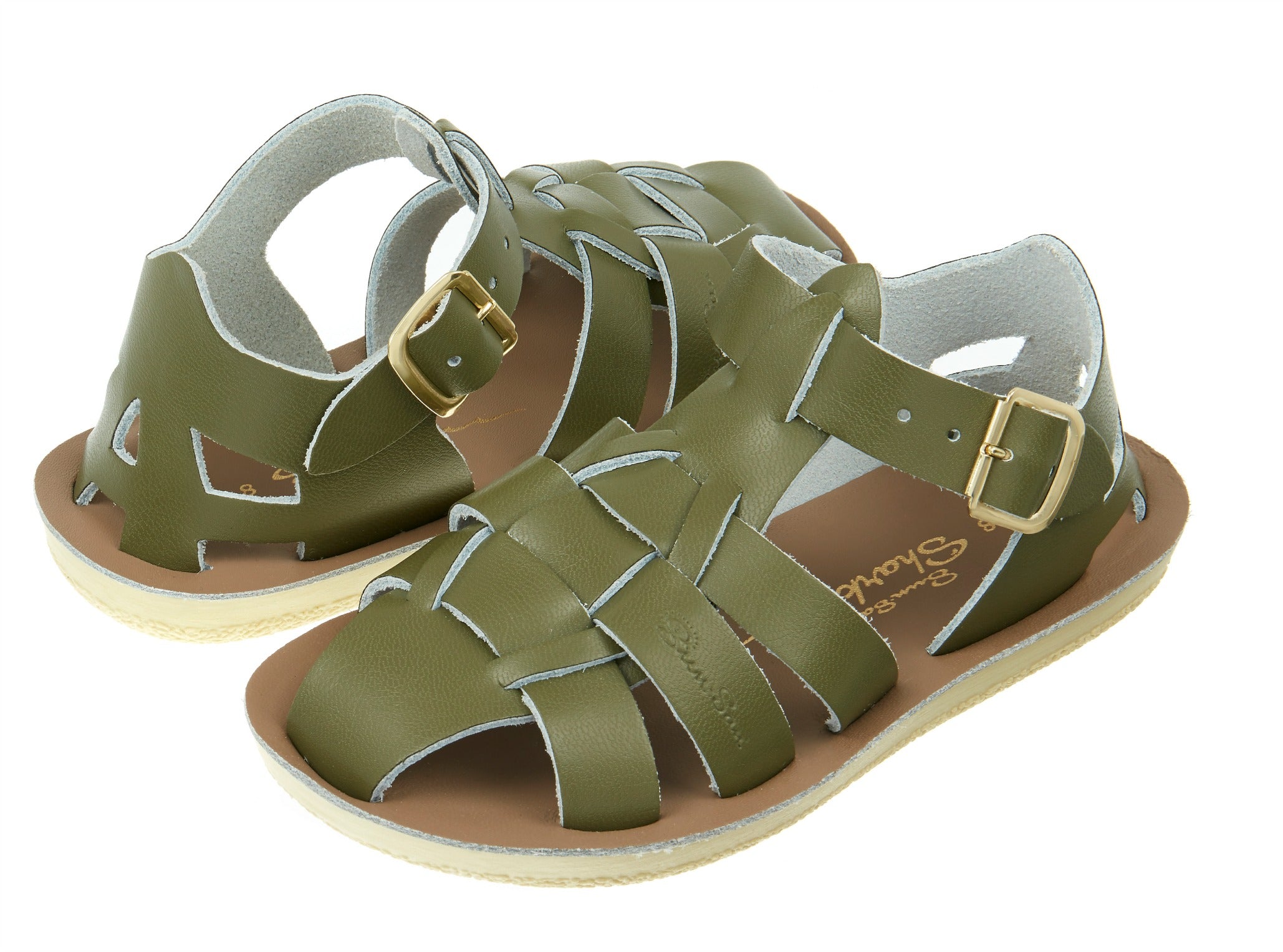 Salt-Water Sandal Shark - OLIVE - MintMouse (Unicorner Concept Store)