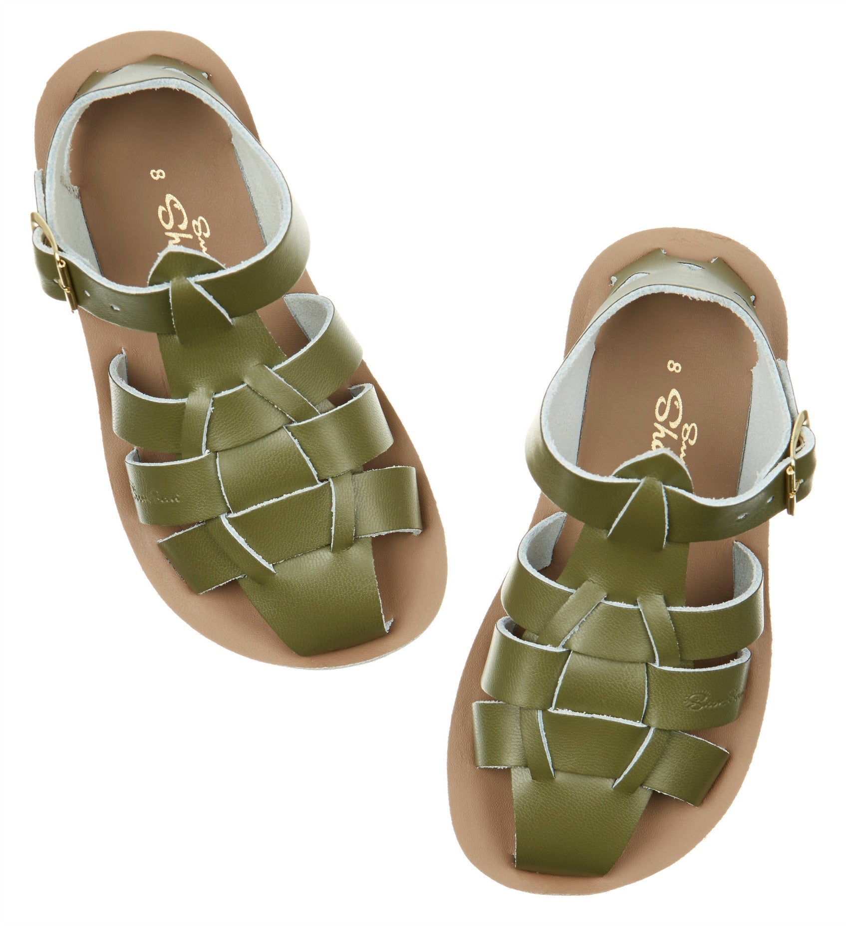 Salt-Water Sandal Shark - OLIVE - MintMouse (Unicorner Concept Store)