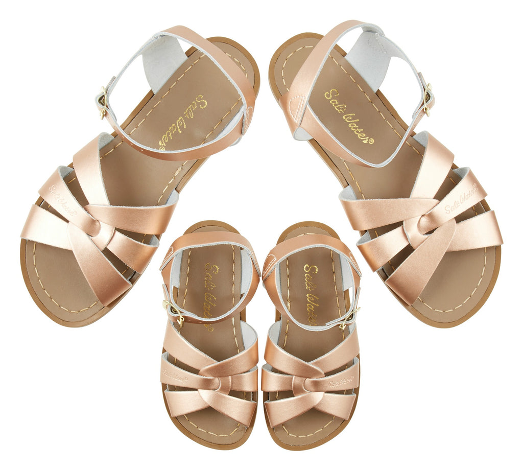 Salt-Water Sandal Original - ROSE GOLD (Kids & adult) - MintMouse (Unicorner Concept Store)