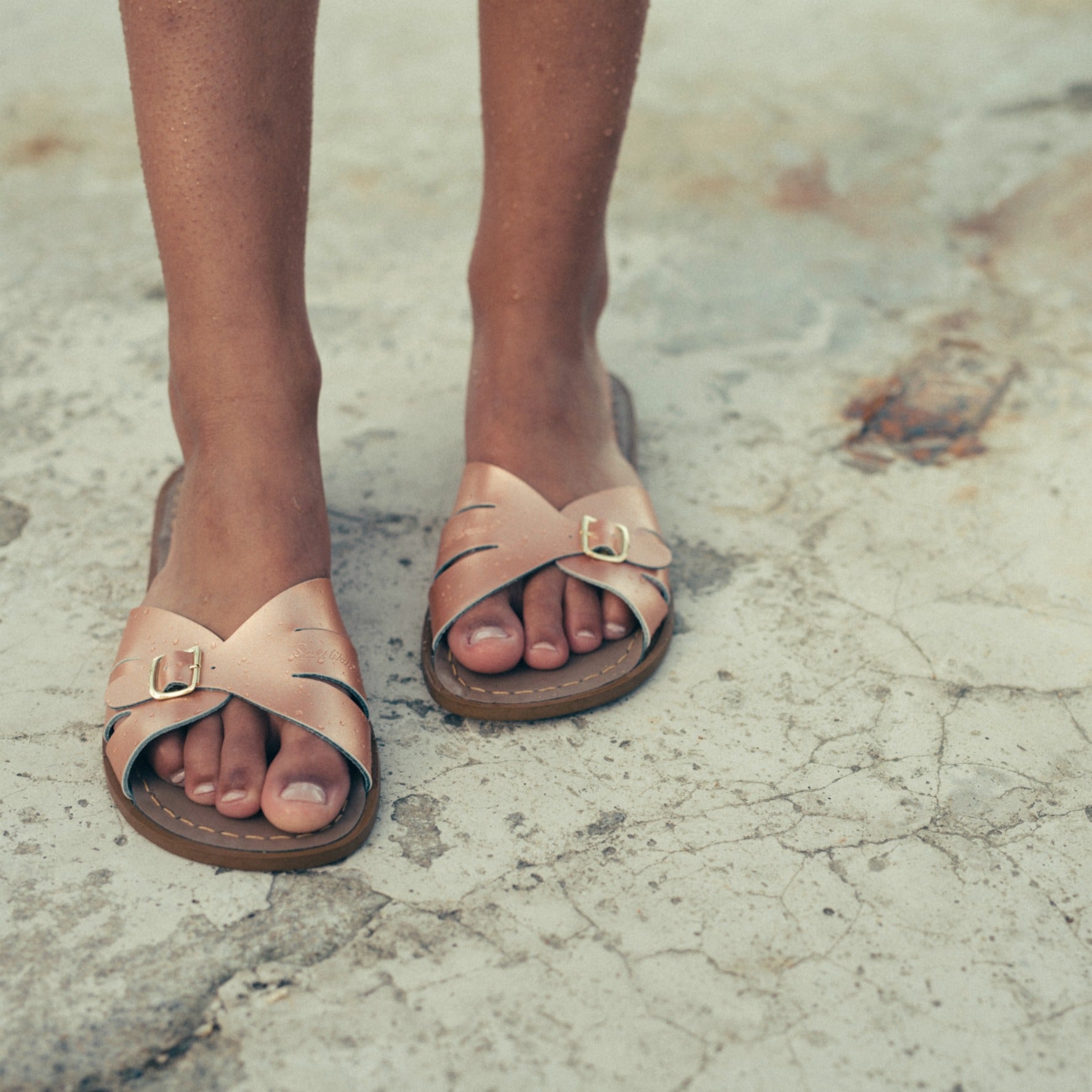 Salt-Water Sandal slide Classic - rose gold (adult) - MintMouse (Unicorner Concept Store)