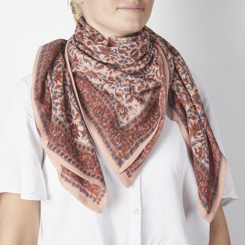 Cotton Scarf LUCETTE (Matching adults and kids)