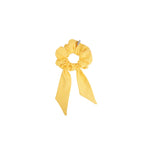 Scrunchie  with tail Yellow