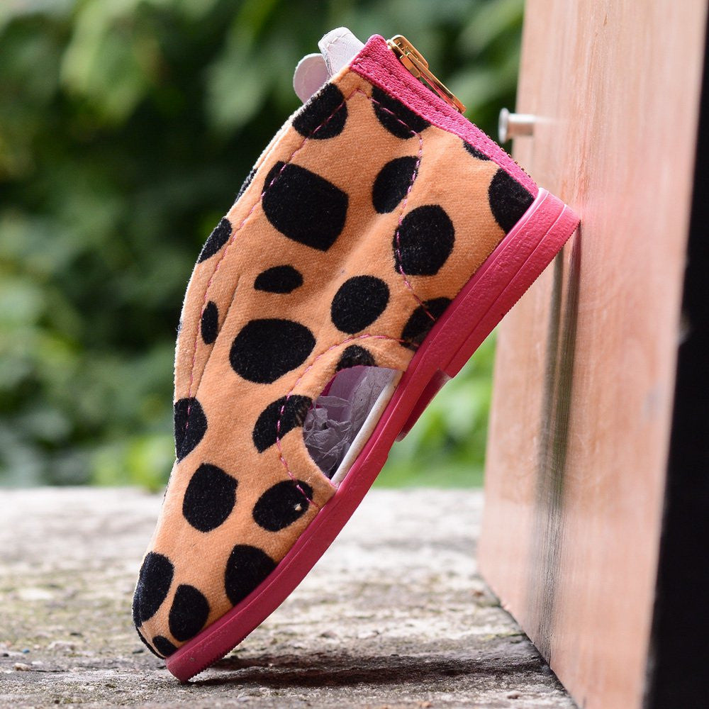 Cheetah Slippers Pink - MintMouse (Unicorner Concept Store)
