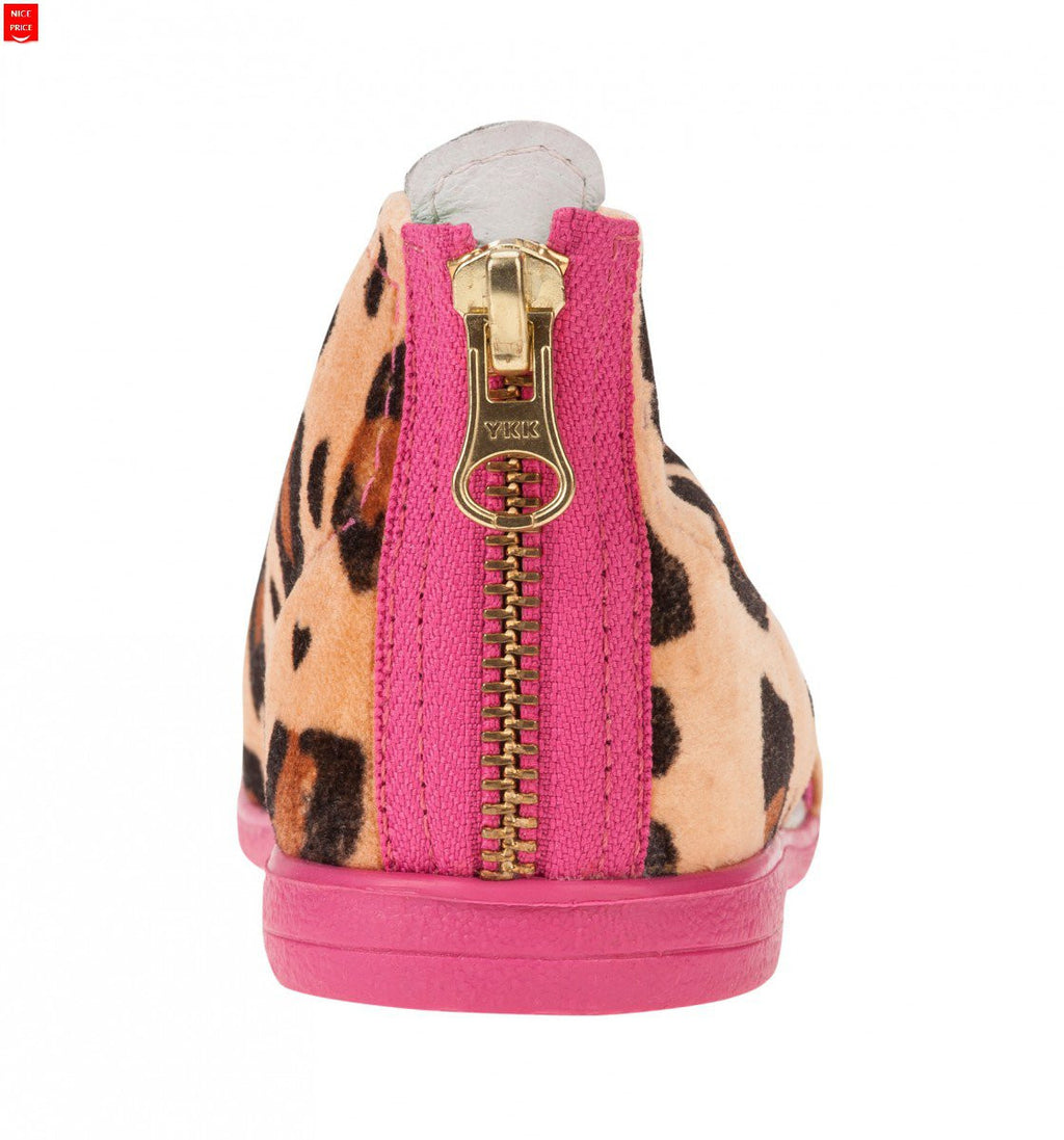 Cheetah Slippers Pink - MintMouse (Unicorner Concept Store)