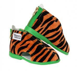 Tiger Slippers Green - MintMouse (Unicorner Concept Store)