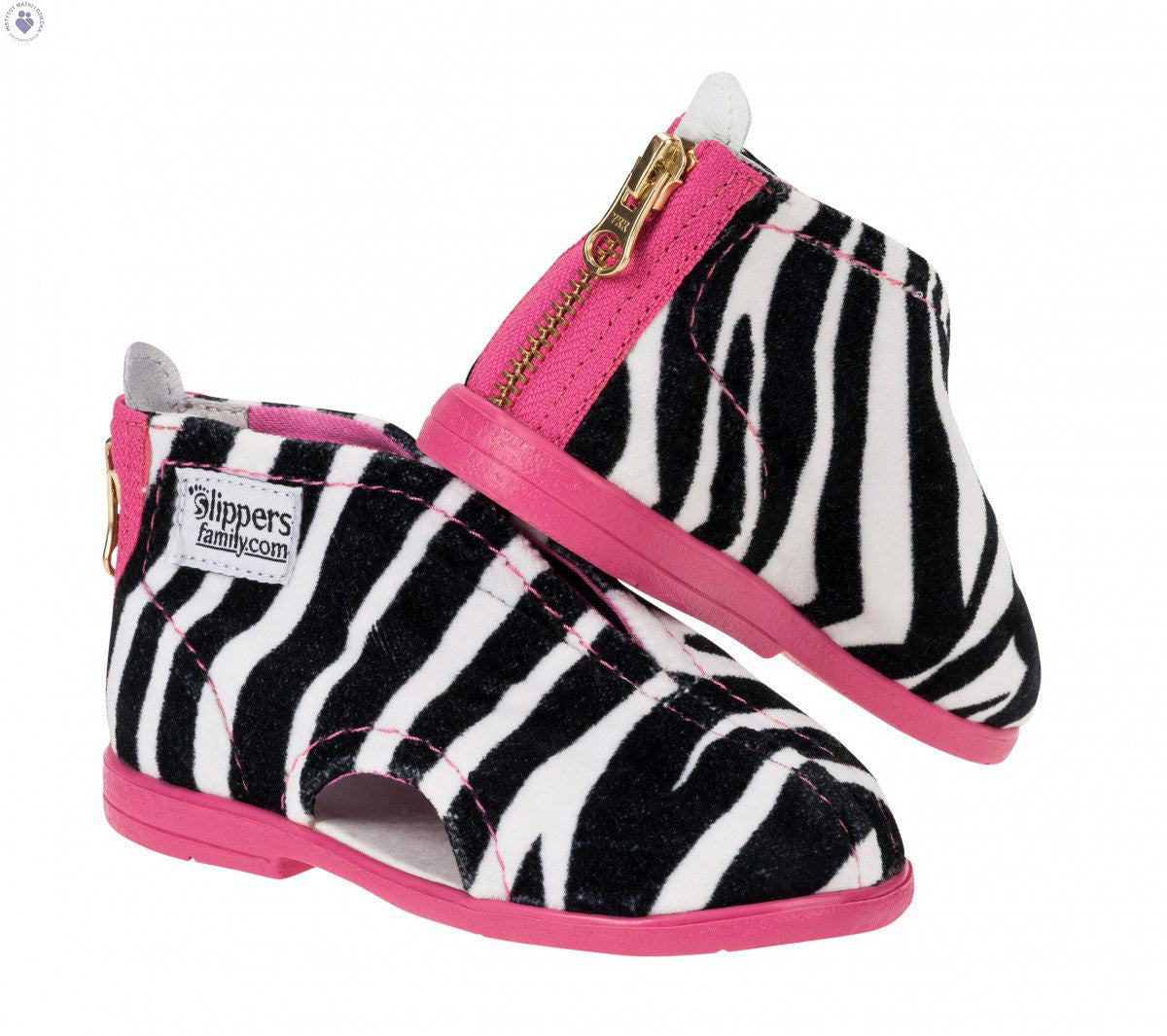 Zebra Slippers Pink - MintMouse (Unicorner Concept Store)