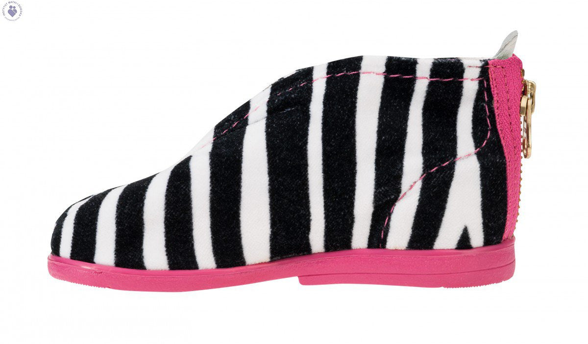 Zebra Slippers Pink - MintMouse (Unicorner Concept Store)