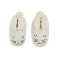Cotton Knit Baby Booties - Ivory Rabbit - MintMouse (Unicorner Concept Store)