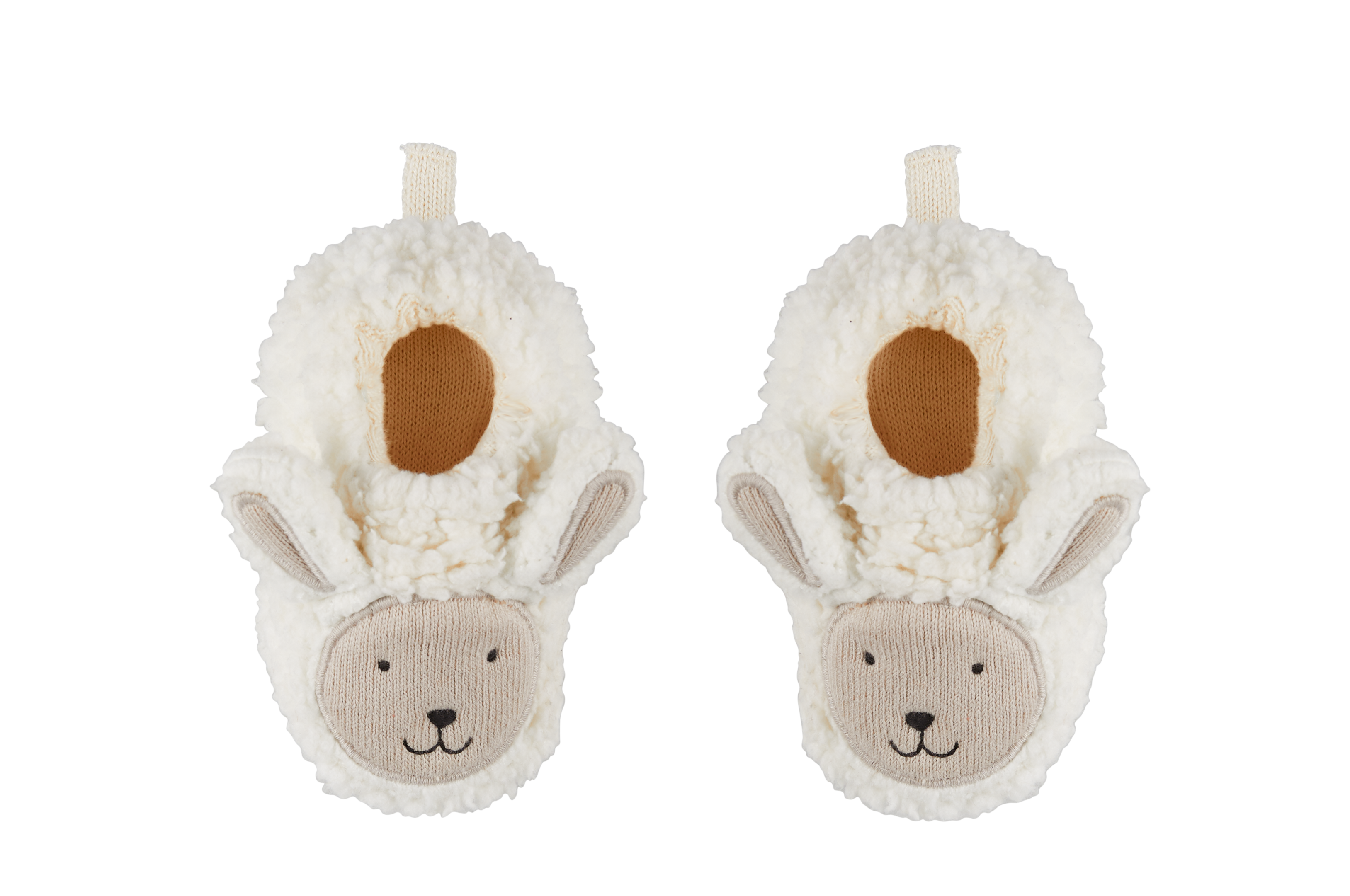 Cotton Knit Baby Booties - Sheep - MintMouse (Unicorner Concept Store)