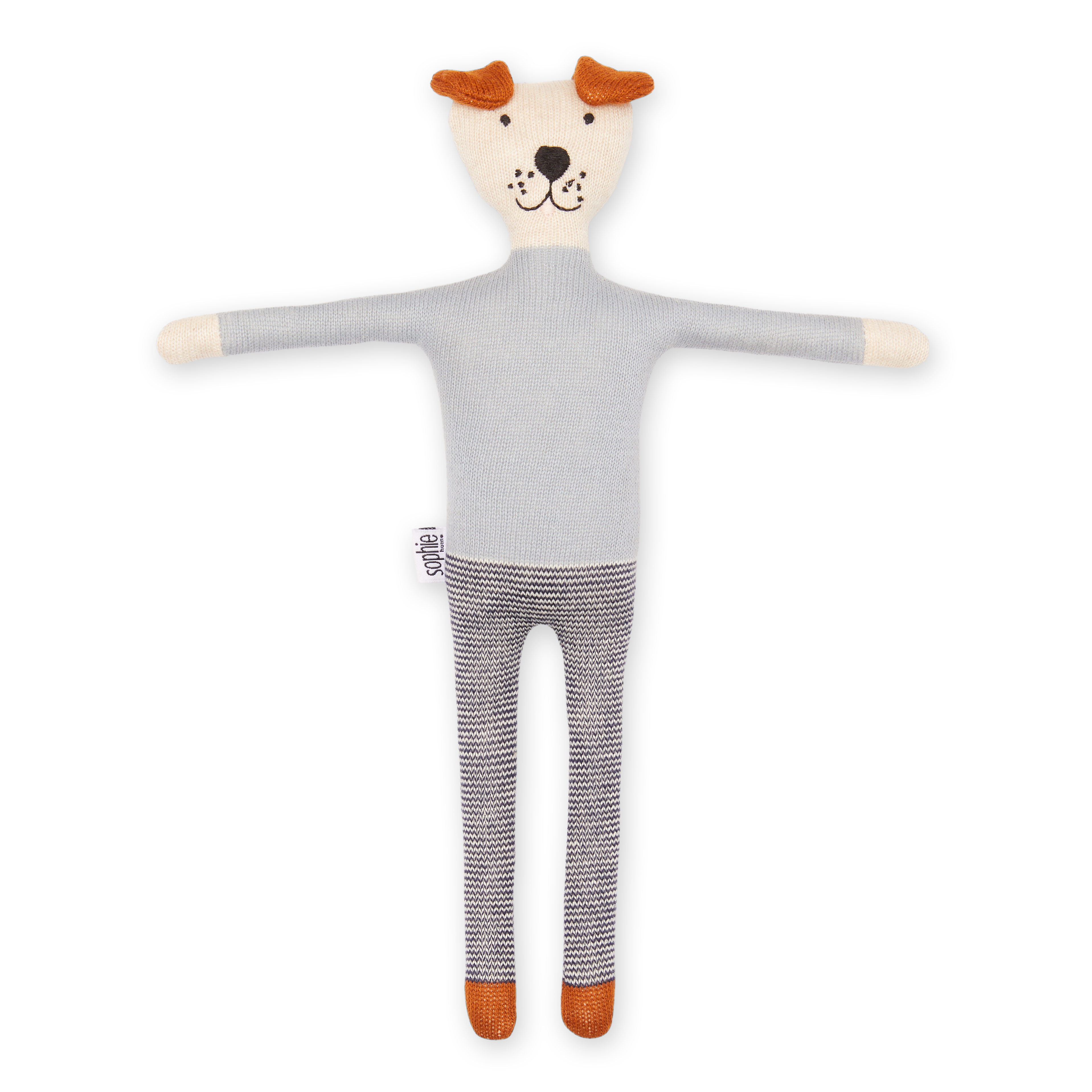 Cotton Knit Stuffed Animal Soft Toy - Dog - MintMouse (Unicorner Concept Store)