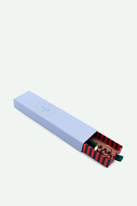 keycord | stripes | beret red - 1401070 - MintMouse (Unicorner Concept Store)