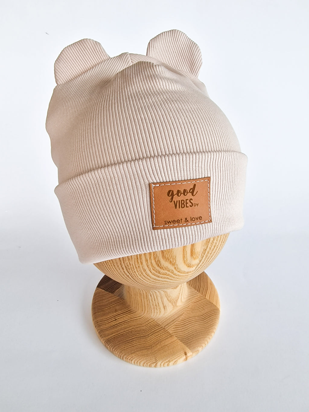 Bear folded beanie nude - MintMouse (Unicorner Concept Store)