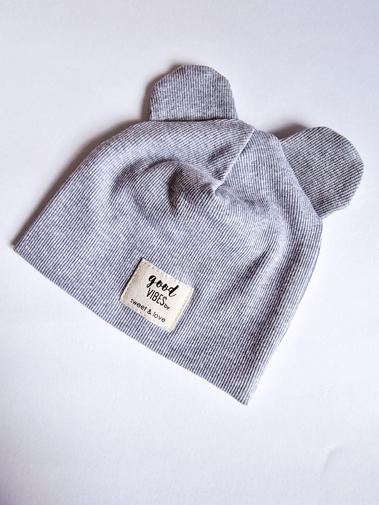 Winter bear beanie grey - MintMouse (Unicorner Concept Store)