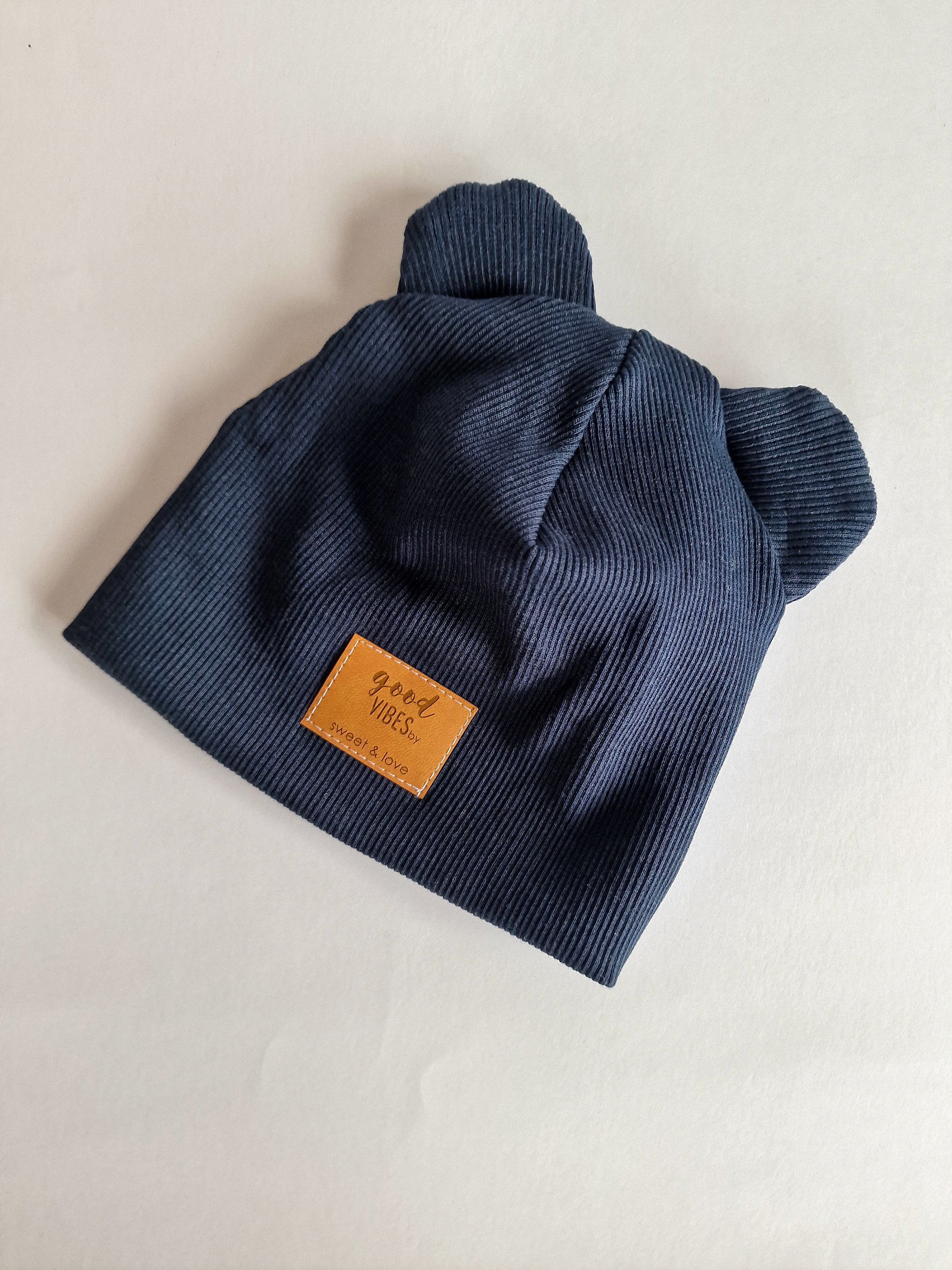 Winter bear beanie Navy - MintMouse (Unicorner Concept Store)