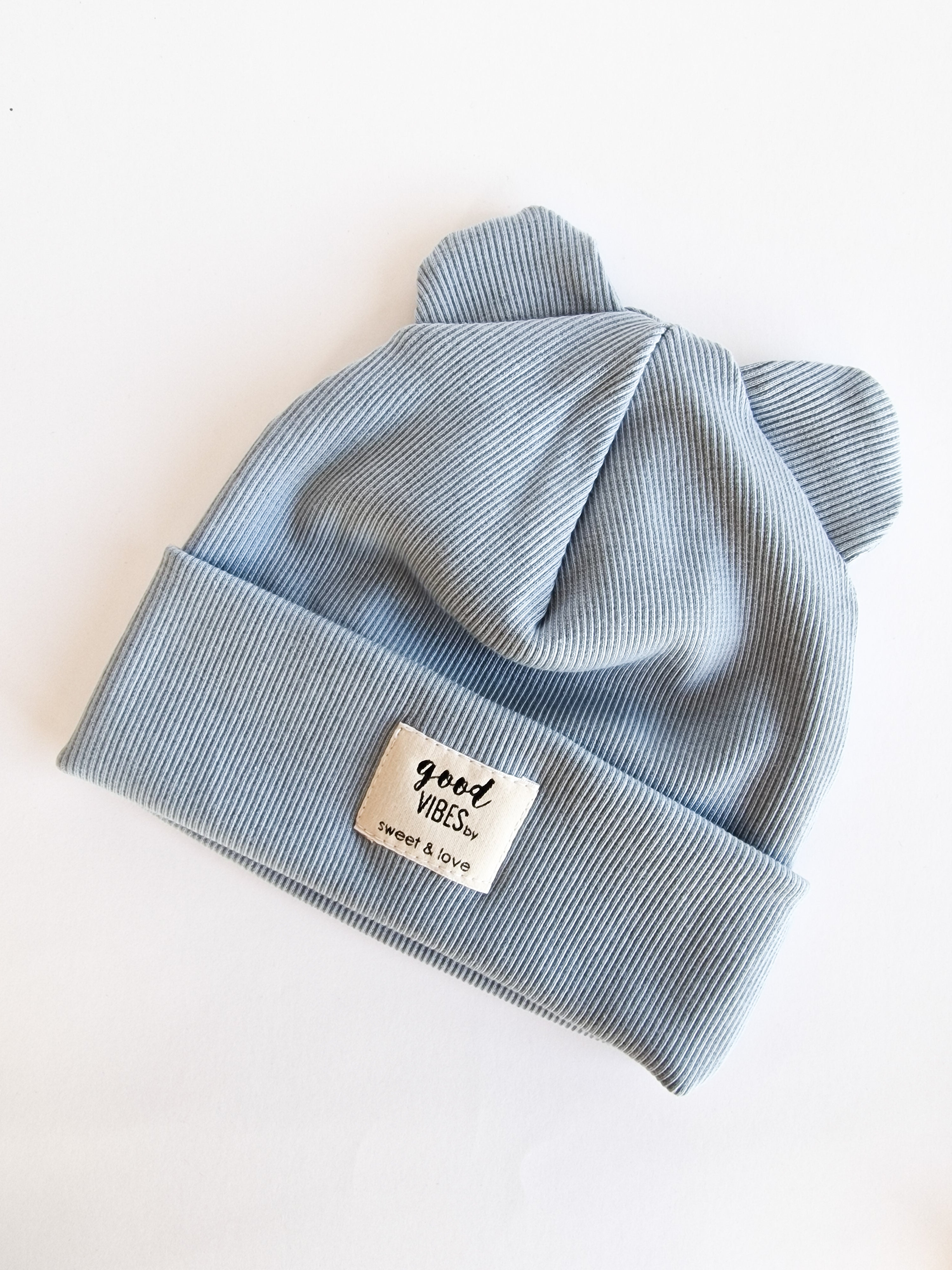 Winter folded bear beanie light blue - MintMouse (Unicorner Concept Store)