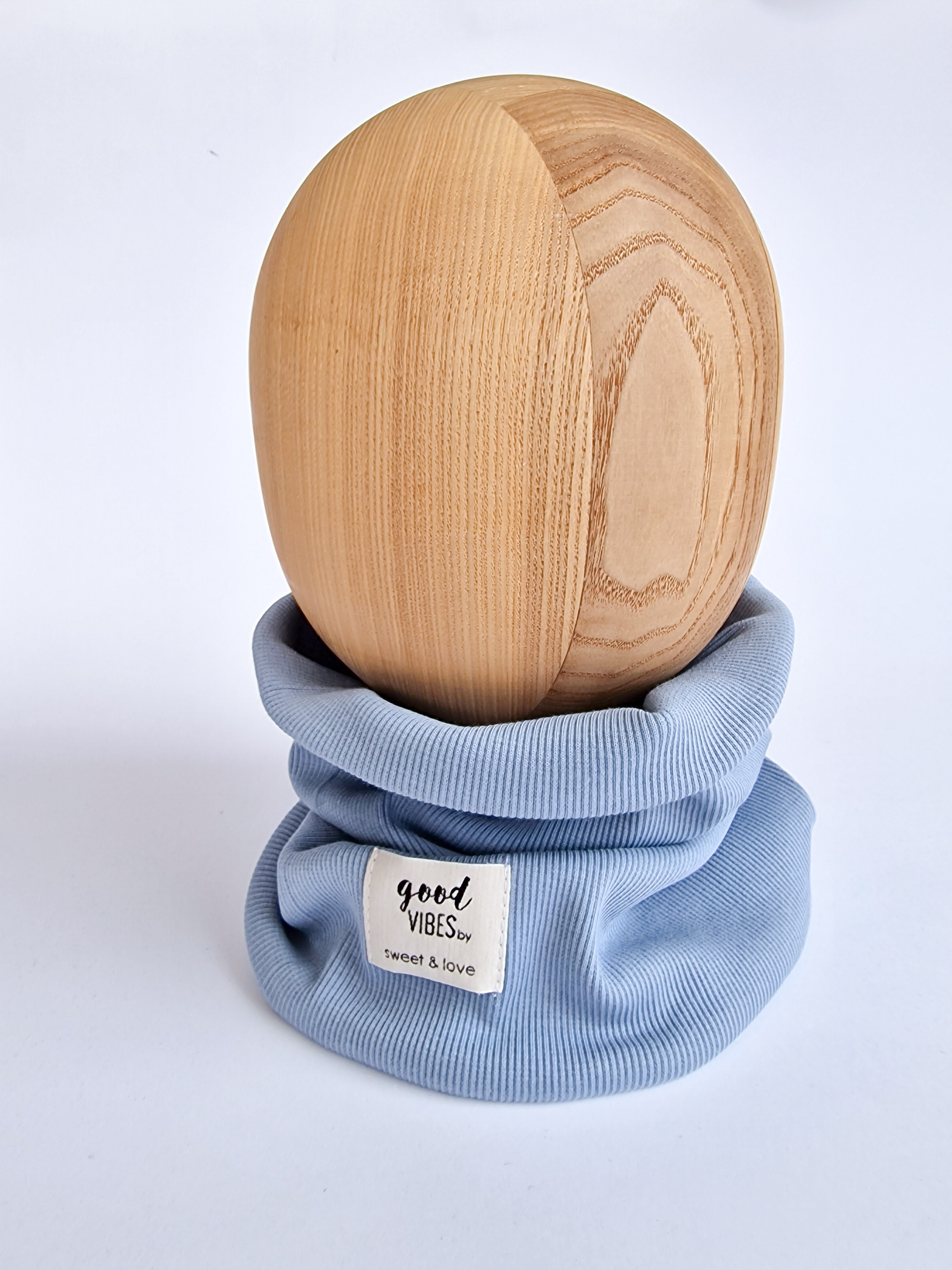 Ribbed tube scarf light blue - MintMouse (Unicorner Concept Store)