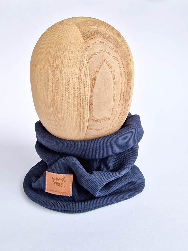 Ribbed tube scarf navy - MintMouse (Unicorner Concept Store)
