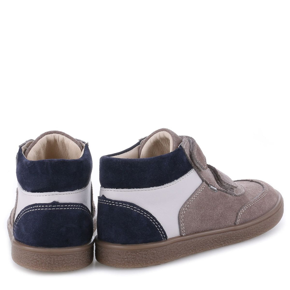 (2754-4) Emel velcro shoes - Brown