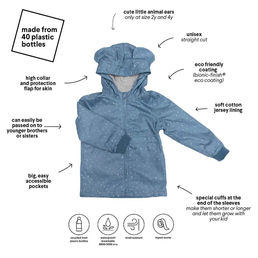 (38-908/909/910) Raincoat Mrs. Elephant - MintMouse (Unicorner Concept Store)