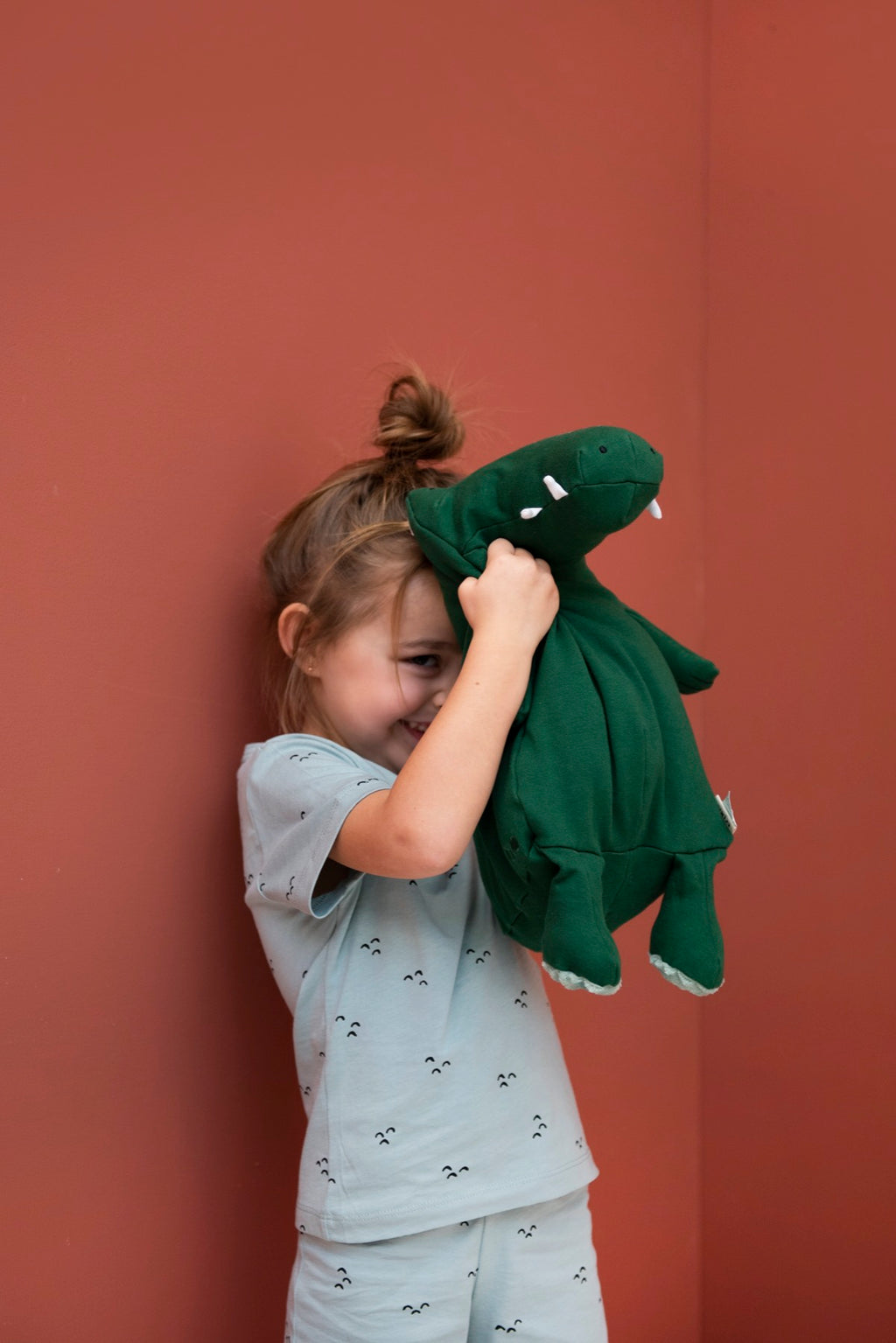 (25-215) Plush toy large Trixie baby - Mr. Crocodile - MintMouse (Unicorner Concept Store)