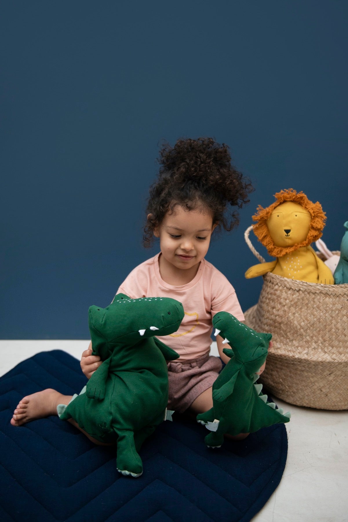 (25-215) Plush toy large Trixie baby - Mr. Crocodile - MintMouse (Unicorner Concept Store)