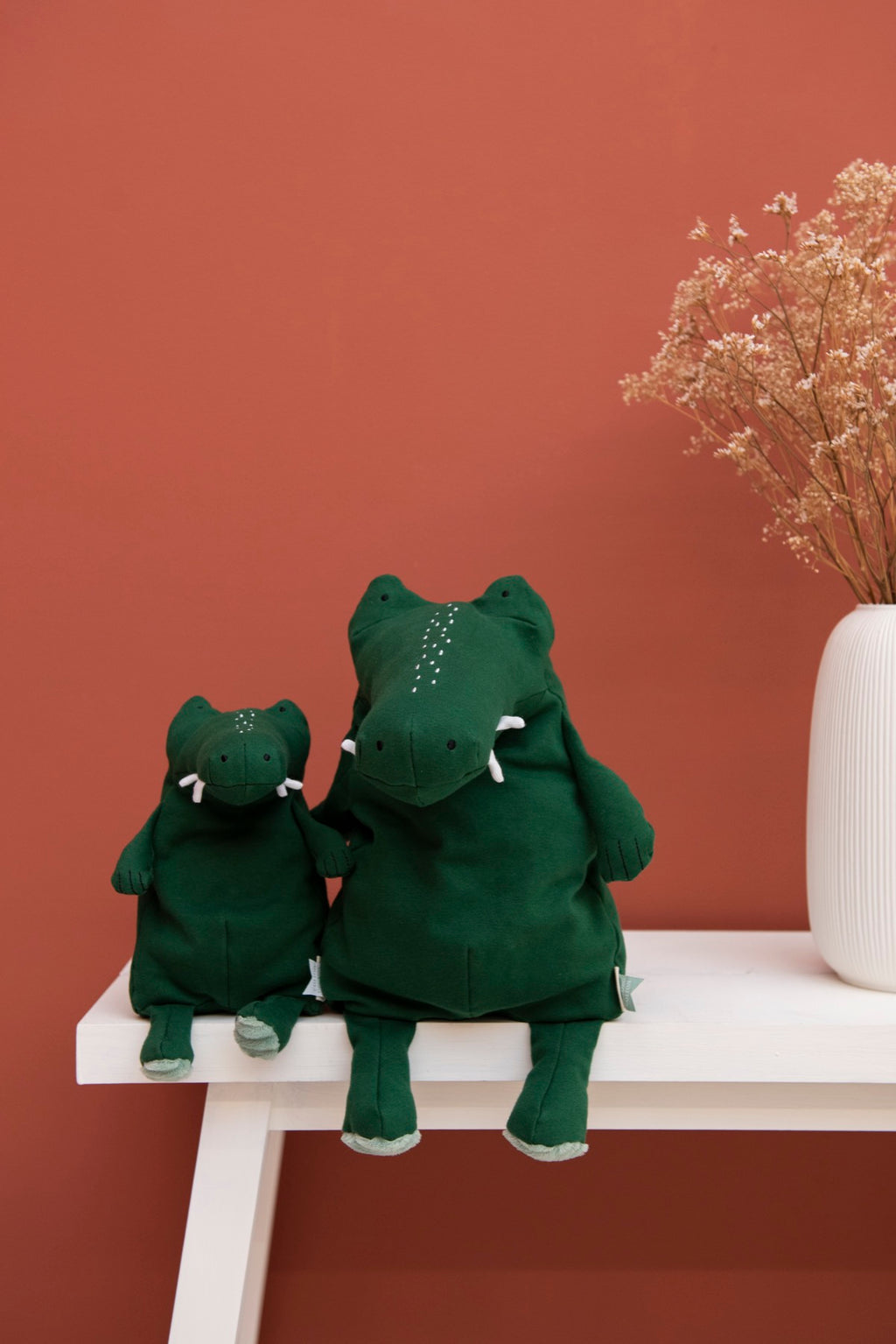 (25-215) Plush toy large Trixie baby - Mr. Crocodile - MintMouse (Unicorner Concept Store)
