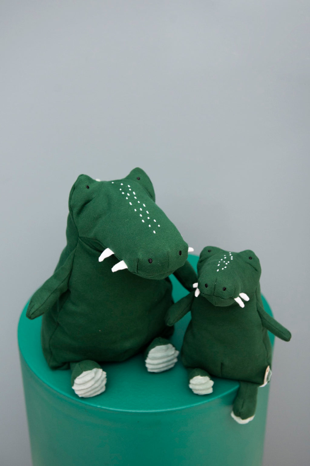 (25-215) Plush toy large Trixie baby - Mr. Crocodile - MintMouse (Unicorner Concept Store)
