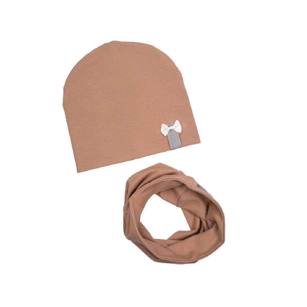 Hat and scarf set Beige - MintMouse (Unicorner Concept Store)
